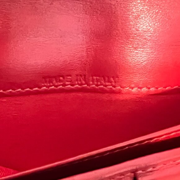 $1699 Authentic CHRISTIAN LOUBOUTIN Paris Made in ITALY Panettone Spike Wallet - Picture 6 of 12